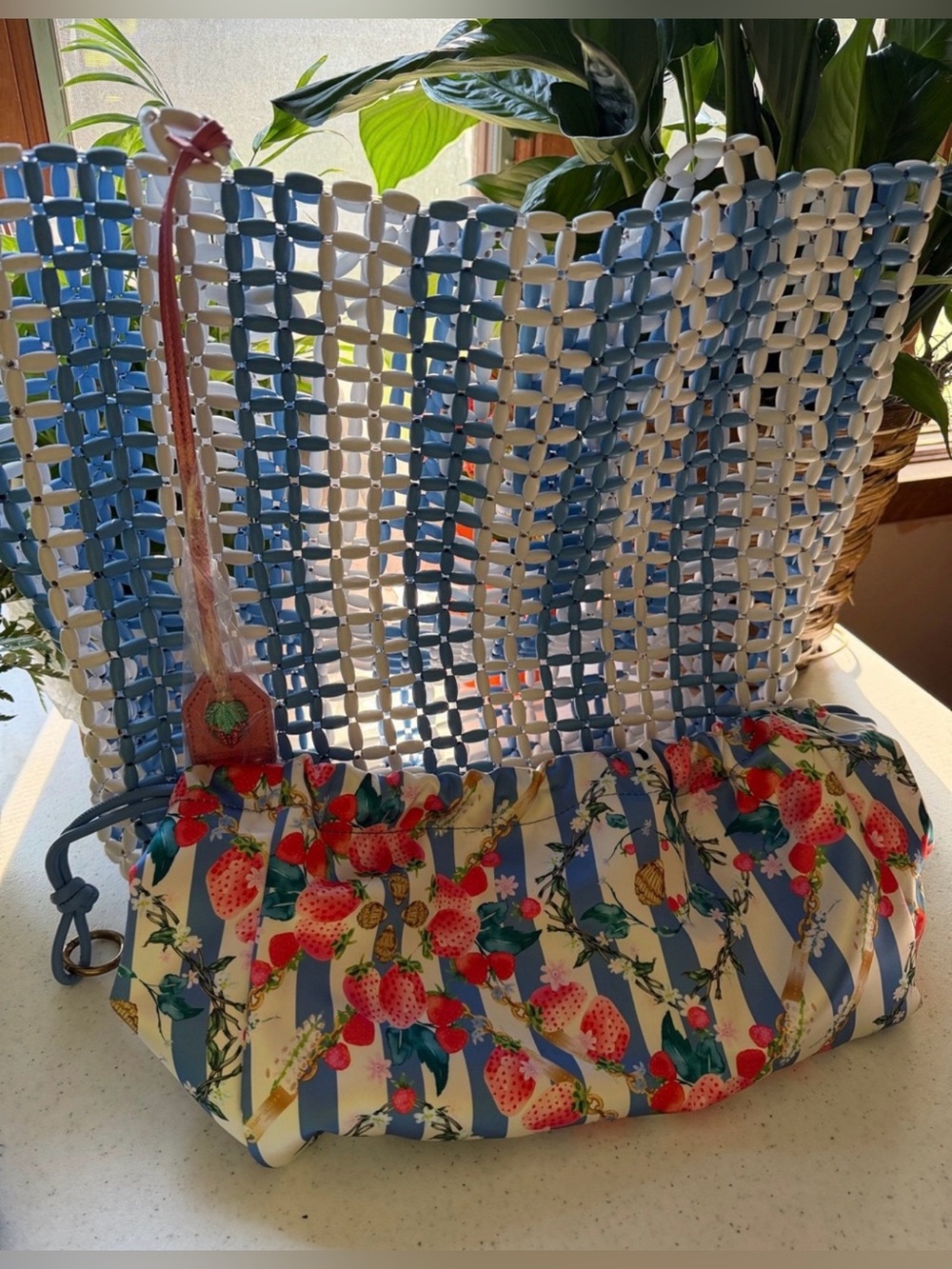 Kurt Geiger Beaded Kensington Shopper Tote NWT